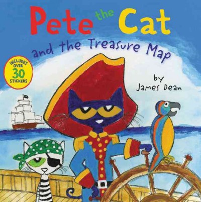 Pete the Cat and the treasure map / by James Dean.