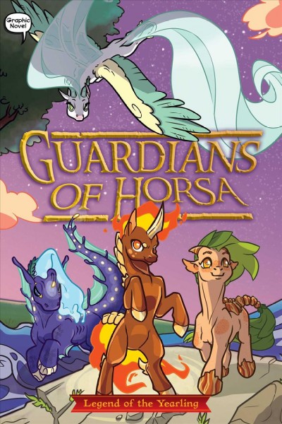 Guardians of Horsa, the graphic novel. Volume 1,  Legend of the yearling / by Roan Black ; illustrated Glass House Graphics.