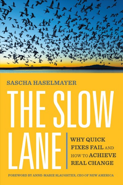 The slow lane : why quick fixes fail and how to achieve real change / Sascha Haselmayer.