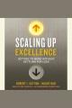 Scaling up excellence : getting to more without settling for less  Cover Image