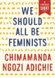We should all be feminists  Cover Image