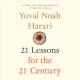 21 lessons for the 21st century  Cover Image