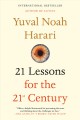 21 lessons for the 21st century  Cover Image